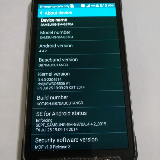 Samsung Galaxy S5 Active Mobile Phones Gadgets Mobile Phones