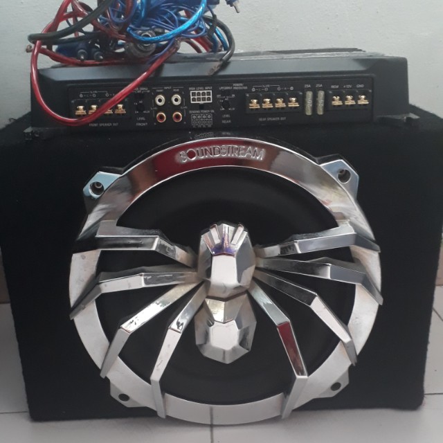 Sony Xplod Amplifier w Subwoofer, Audio, Soundbars, Speakers