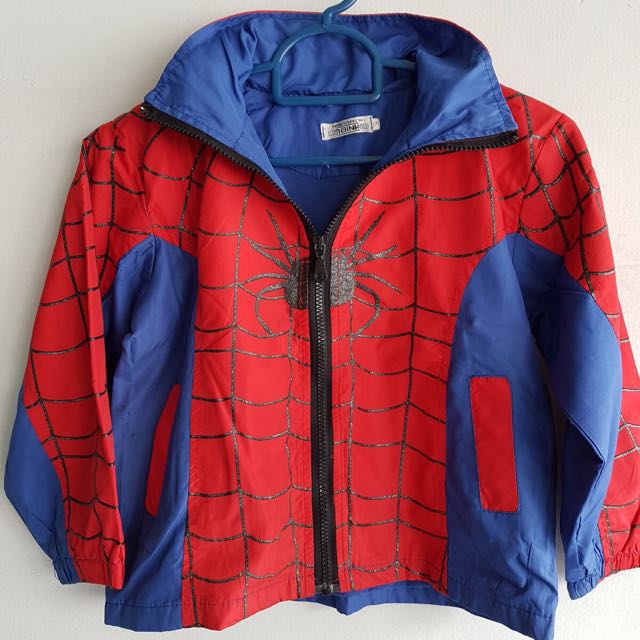 spider man windbreaker