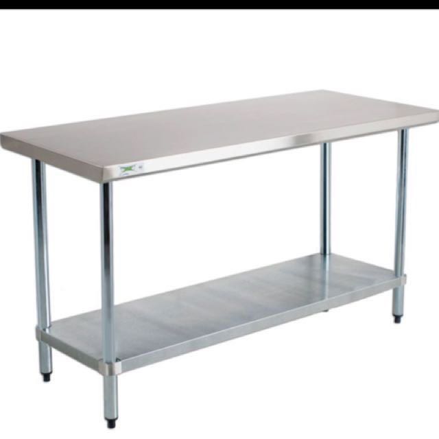 Stainless Steel Kitchen Table Rack Shelf Home Appliances On Carousell