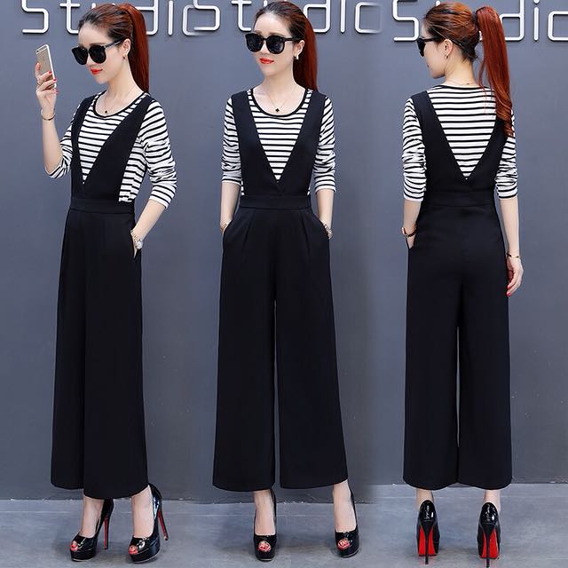 jumpsuit with inner shirt