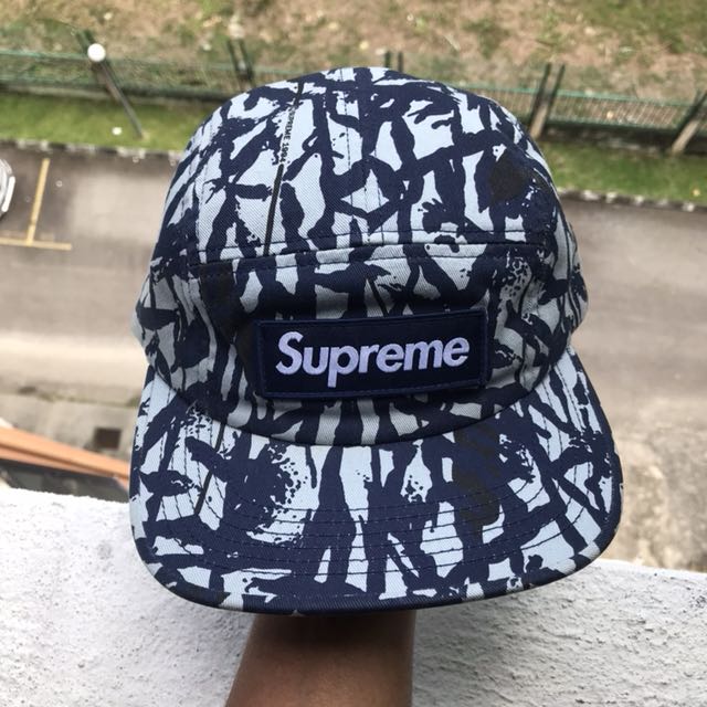 Supreme reed camo camp cap, Men's Fashion, Watches & Accessories