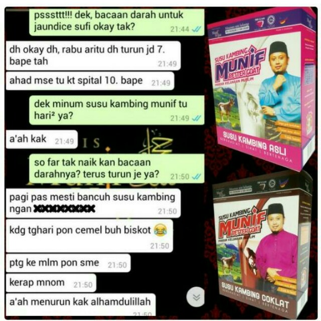 Susu Kambing, Food & Drinks, Beverages on Carousell