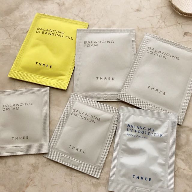 three japanese skincare