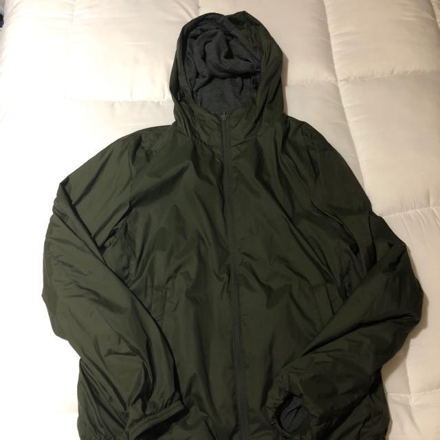 Uniqlo Reversible Parka, Men's Fashion, Tops & Sets, Hoodies on Carousell