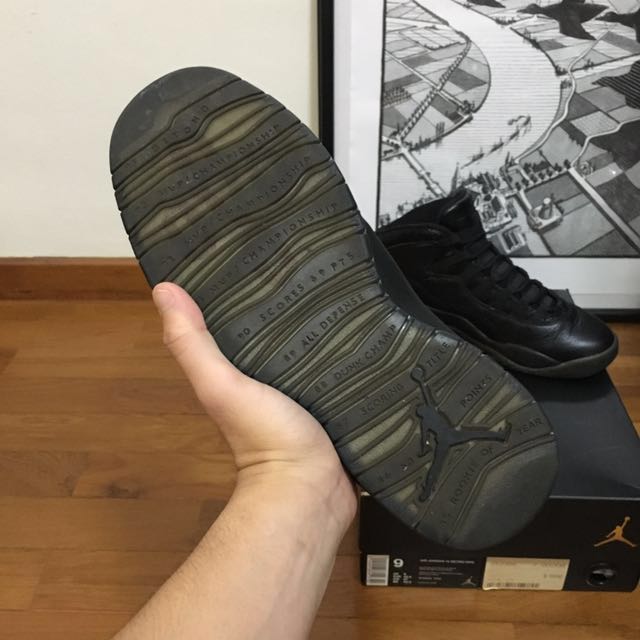 US 9 OVO x Air Jordan 10