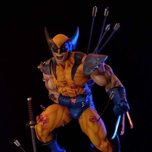 wolverine statues