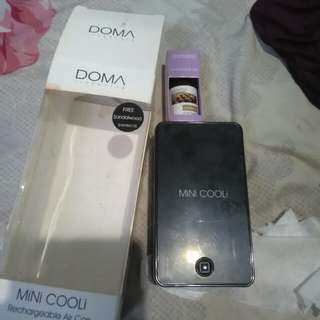 Mini air cooler with oil essense
