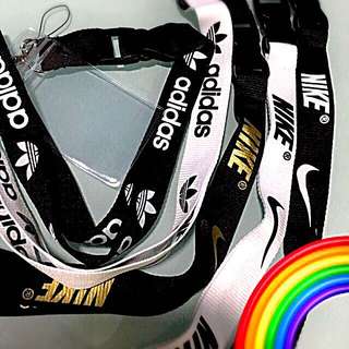 Nike and Addidas lanyard