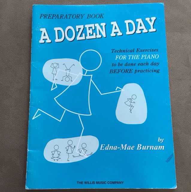 A Dozen A Day Technical Exercises For The Piano Music Media