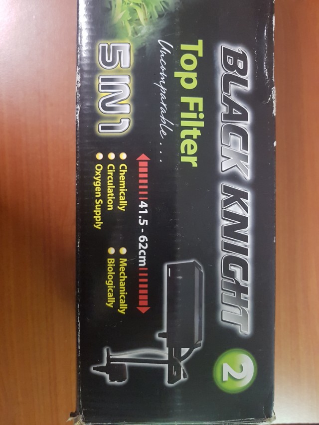 Aqua zonic black knight 2 top filter, Pet Supplies, Homes & Other Pet