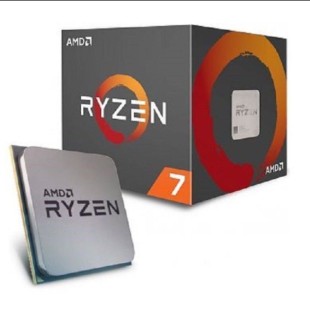Bnib Amd Ryzen 7 1700 Processor With Wraith Spire Led Cooler Yd1700bbaebox Electronics Computer Parts Accessories On Carousell
