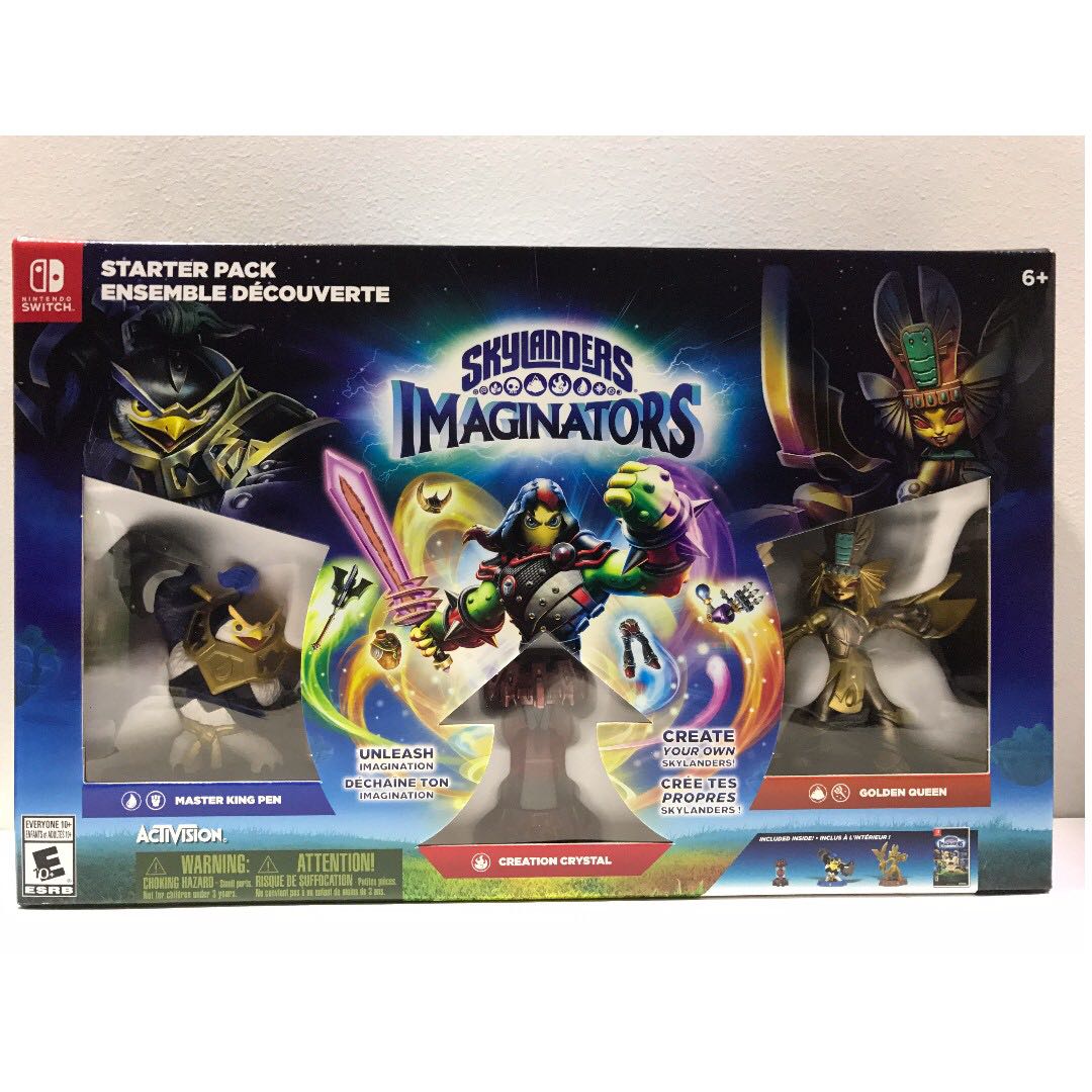 Skylanders imaginators nintendo switch starter pack clearance