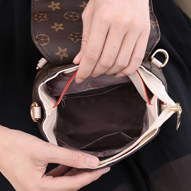 INSTOCK Louis Vuitton Inspired Backpack, Women's Fashion, Bags & Wallets,  Purses & Pouches on Carousell