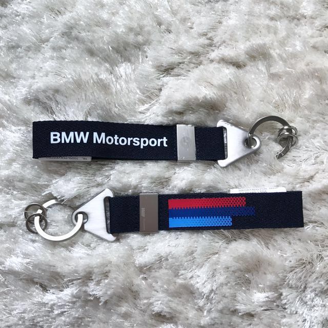 BNWT FREE NM BMW Keychain Lanyard Car Accessories on