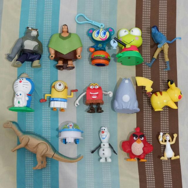 Borongan Mainan Happy Meals Mcd Toys Collectibles Mainan Di Carousell