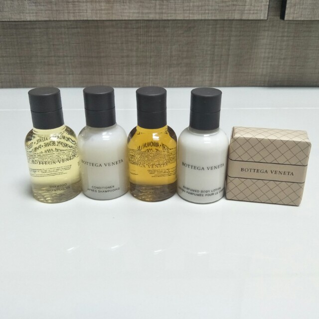 Brand New Bottega Veneta Bath Set Travel size