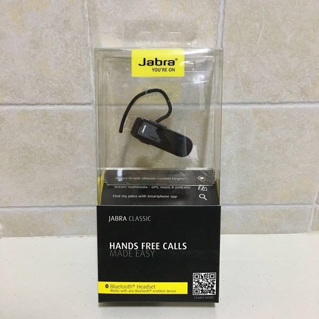 Brand New Jabra Classic Bluetooth Headset Mobile Phones Gadgets Mobile Gadget Accessories Other Mobile Gadget Accessories on Carousell