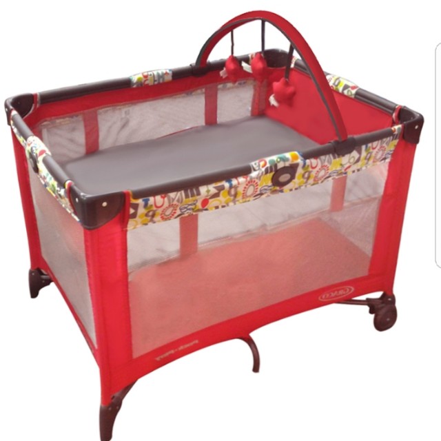 graco pack n play red
