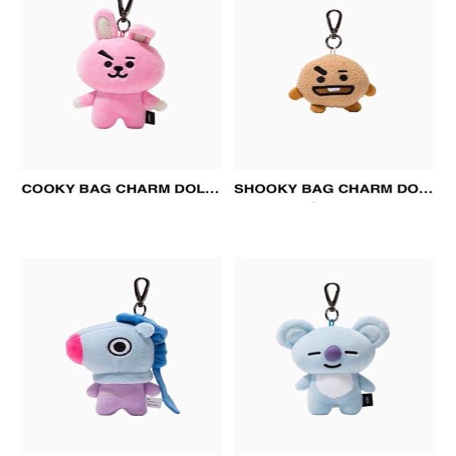 Bt21 Bag Charm Doll K Wave On Carousell