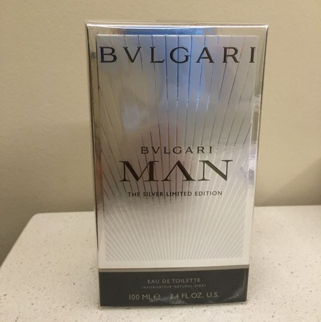 bvlgari man the silver limited edition