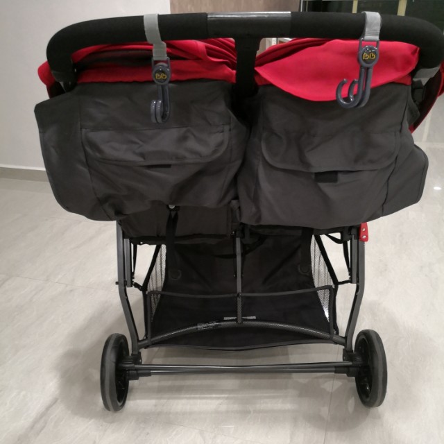 Combi fold and go double stroller cheap