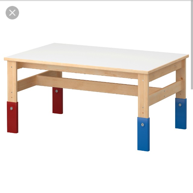 Discontinued Ikea Sansad Children Adjustable Table Furniture