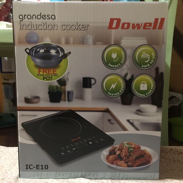 Dowell Induction Cooker Ic E10 Tv Home Appliances Kitchen Appliances Cookers On Carousell