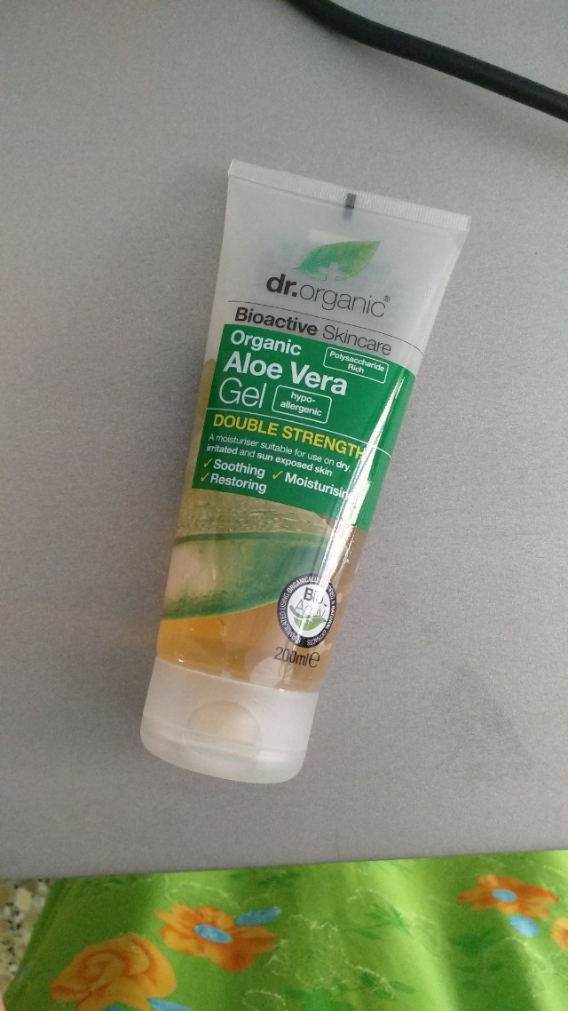 Dr Organic Organic Aloe Vera Gel Health Beauty Bath Body On Carousell