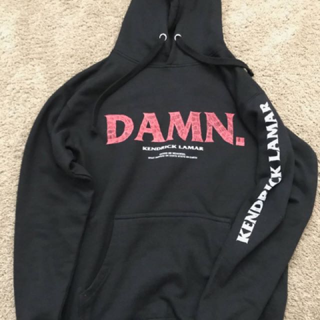 Hoodie Kendrick Lamar DAMN Fesyen Pria Pakaian di Carousell