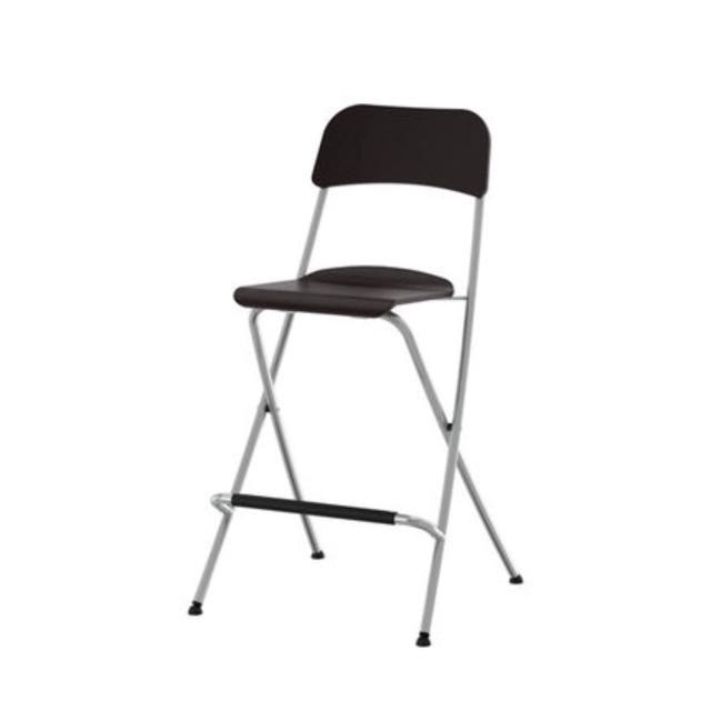 Ikea Black Franklin Bar Stool 74cm X 2 Furniture Tables Chairs Share This Listing
