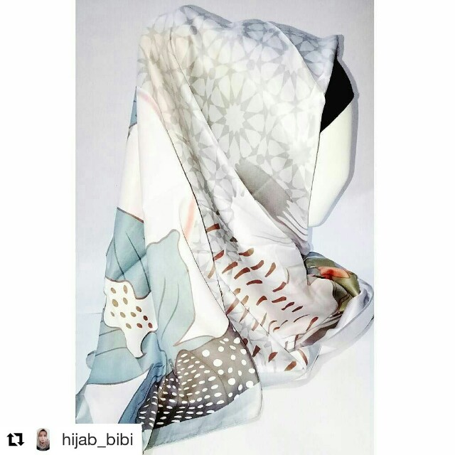 Jilbab Segiempat Warna Soft Grey Olshop Fashion Olshop Muslim On