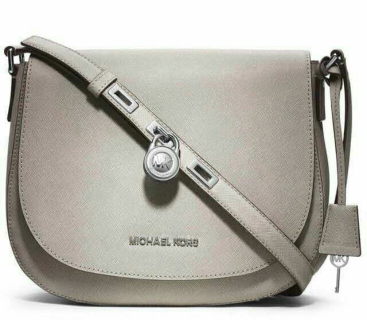 Mk locker saffiano sling on sale bag