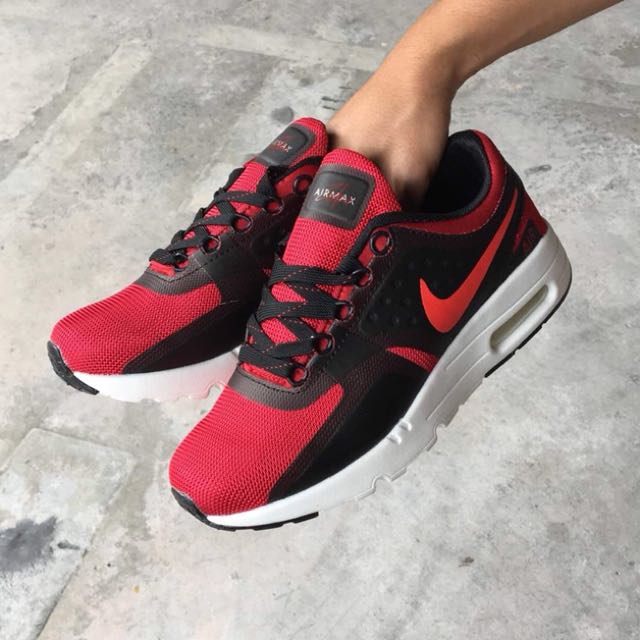 Nike air max discount zero essential university red