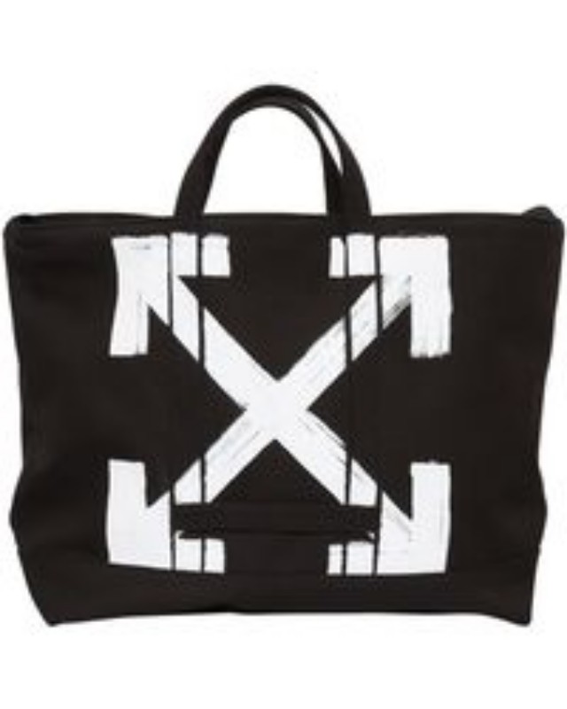 Off-White c/o Virgil Abloh Small Box Tote Bag in Black