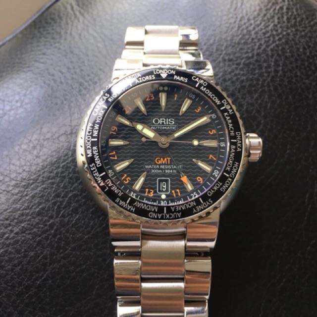 oris gmt date
