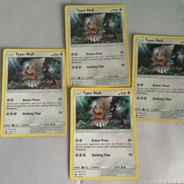 Pokemon Type Null Holo Reserved Toys Games Board Games Cards On Carousell