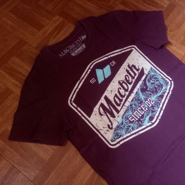 macbeth t shirt 2018