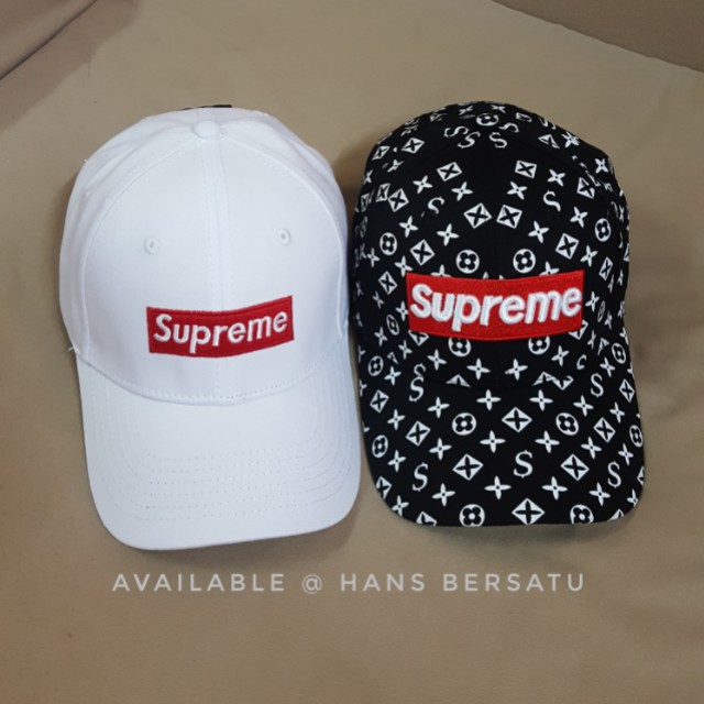 Louis Vuitton x Supreme Cap, Luxury, Accessories on Carousell