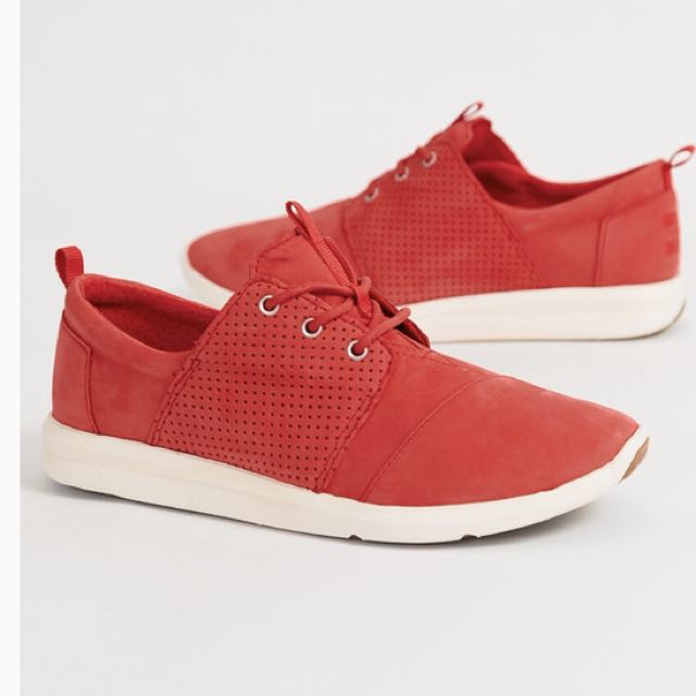Red nubuck hotsell