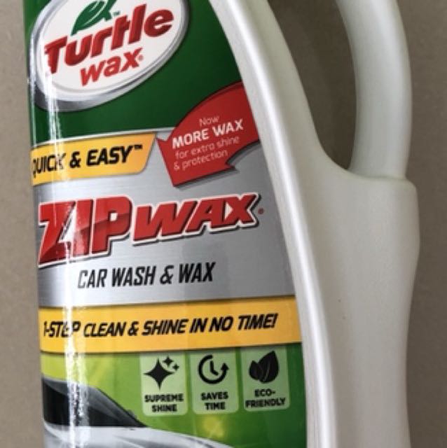 Turtle Wash N Wax Zip Wax Car Accessories On Carousell