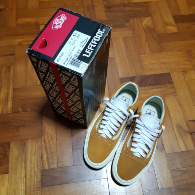 vans old skool vintage sudan brown