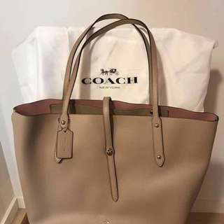 Coach bag (Authentic) beige color