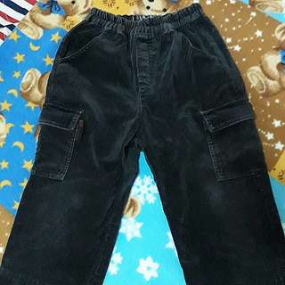 B&K中小童秋冬款工程褲 長褲👖約4歲穿 材質佳 二手長褲