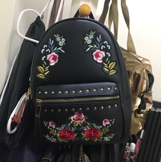 aldo floral backpack