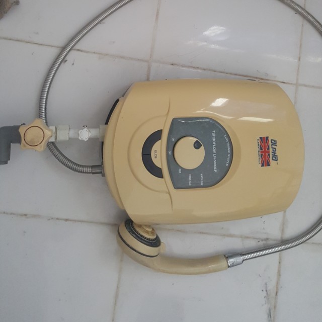 Alpha Water Heater Shower With Pump Kitchen Appliances On Carousell