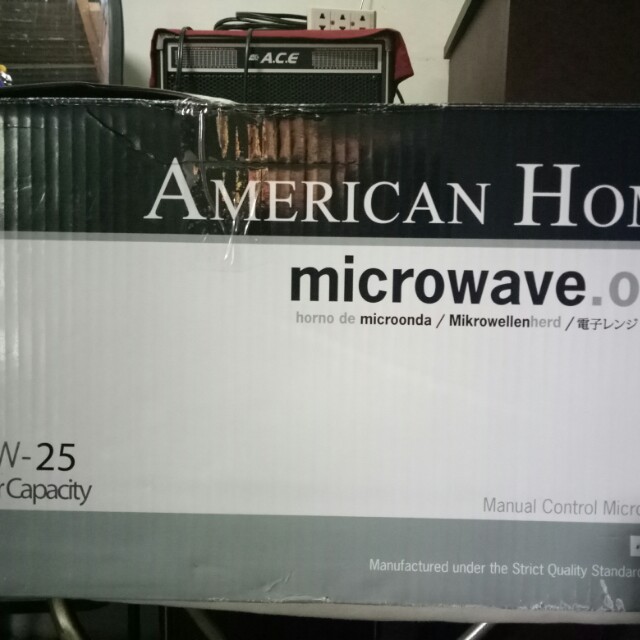 American Home Amw 25 Mechanical Microwave Oven Kitchen Liances American Home Amw 25 Mechanical Microwave Oven Kitchen Liances On Carou