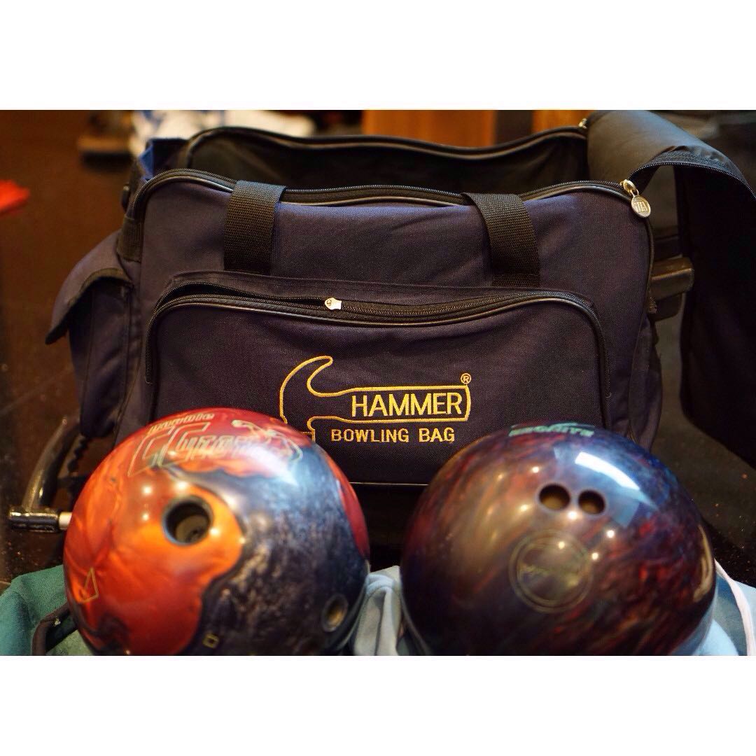 AMF Double Clutch 15lbs Bowling Ball & MORE!, Sports Equipment, Sports