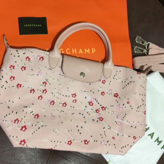 Longchamp cherry blossom bag online