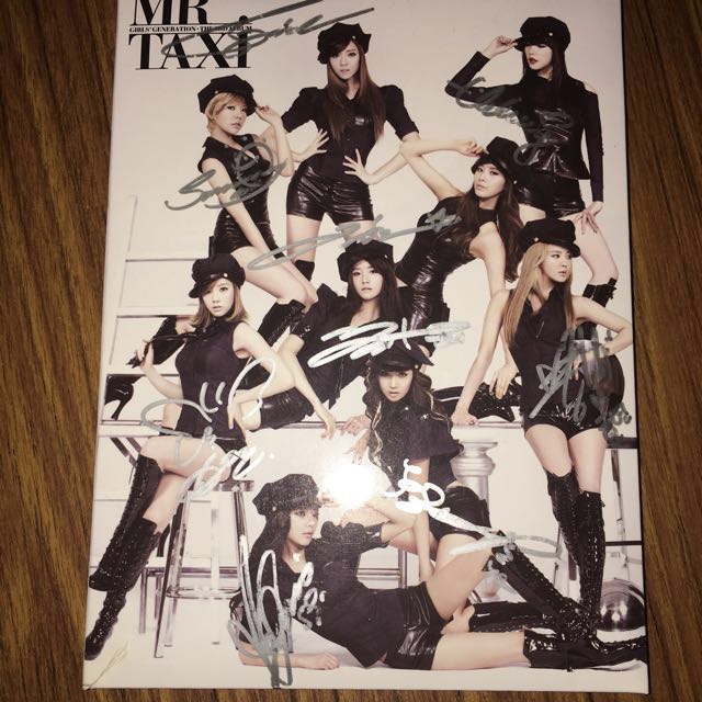 Authentic Snsd Mr Taxi Autograph Album Entertainment K Wave On Carousell Authentic Snsd Mr Taxi Autograph Album Entertainment K Wave On Carousell